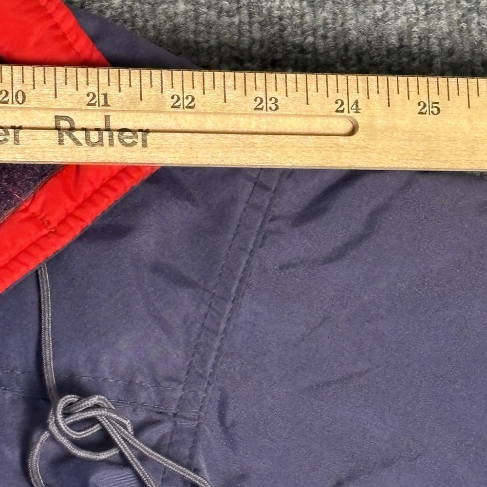 Columbia Parka‎ Jacket Men's L Navy Red Radial Sleeve Thinsulate Outdoors WM5040 - Picture 15 of 16